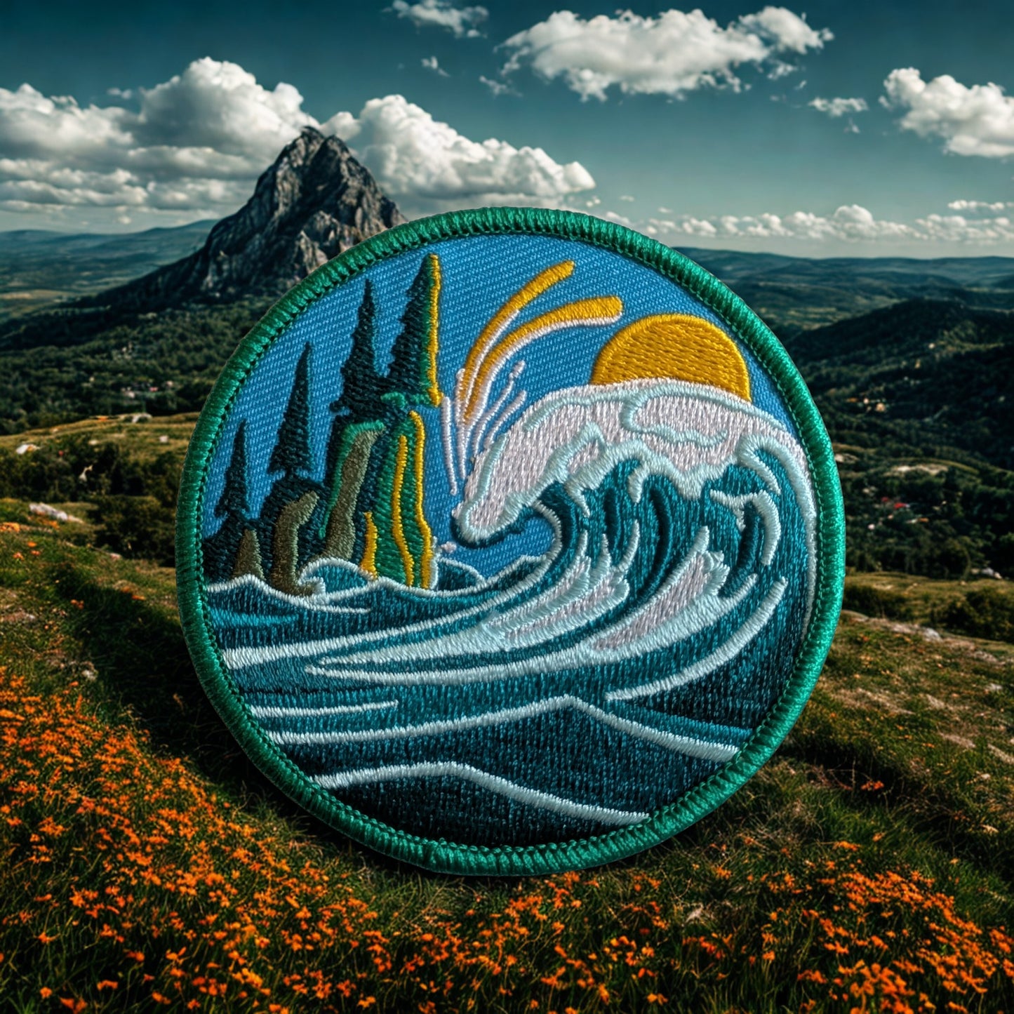 Ocean Wave Patch
