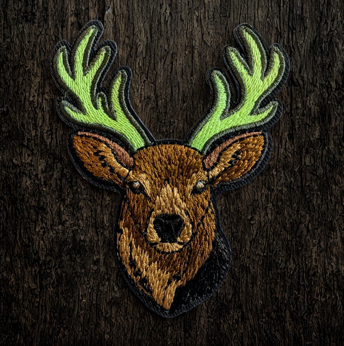 Deer with Glow Antlers Patch
