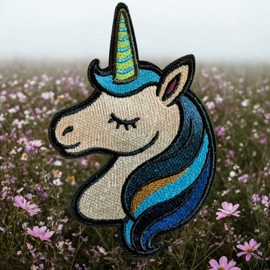 Unicorn with Glow Horn Patch - Waywear