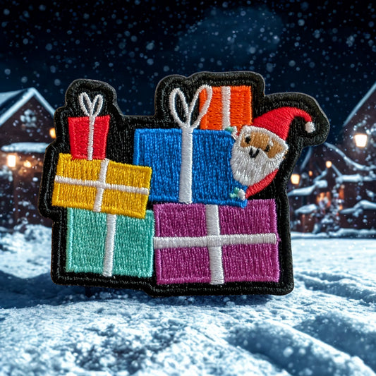 Santa with Gifts Patch
